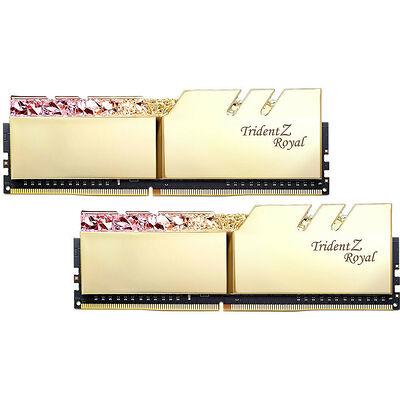 DDR4 G.Skill Trident Z Royal Or - 16 Go (2 x 8 Go) 4400 MHz - CAS 18