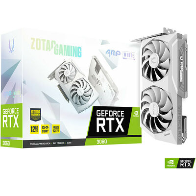 Zotac Gaming GeForce RTX 3060 AMP WHITE EDITION (LHR)