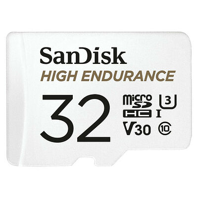 SanDisk High Endurance - Micro SDHC - UHS-I V30 - 32 Go