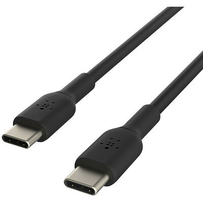 Câble USB 2.0 Type C - 2 mètres - Noir - Belkin