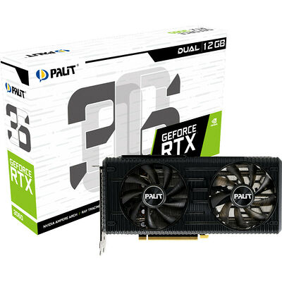 Palit GeForce RTX 3060 DUAL (12 Go) (LHR)