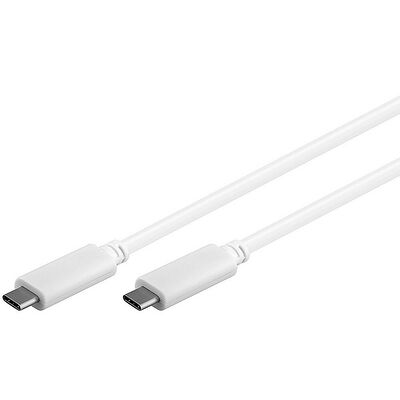 Câble USB 3.1 Type C - 1 mètre - Blanc
