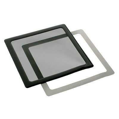 Filtre à poussière magnétique carré - Noir/noir - 140 mm