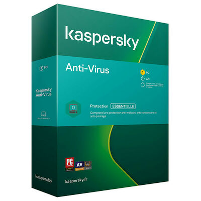 Kaspersky Anti-Virus - 1 poste / 1 an