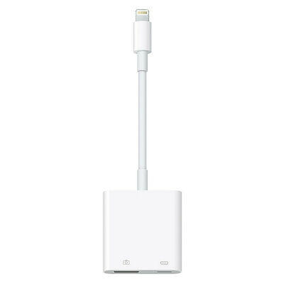 Apple Adaptateur Lightning vers USB Blanc