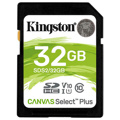 Kingston Canvas Select Plus - SDHC - UHS-I U1 - 32 Go