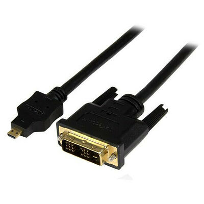 Câble adaptateur Micro HDMI vers DVI-D Mâle Noir - 3 mètres - Startech
