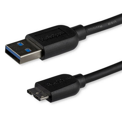 Câble adaptateur USB 3.0 Type A / Micro USB 3.0 Type B - 3 mètres