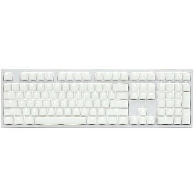 Ducky Channel One 2 Backlit Blanc (Cherry MX Red) (AZERTY)