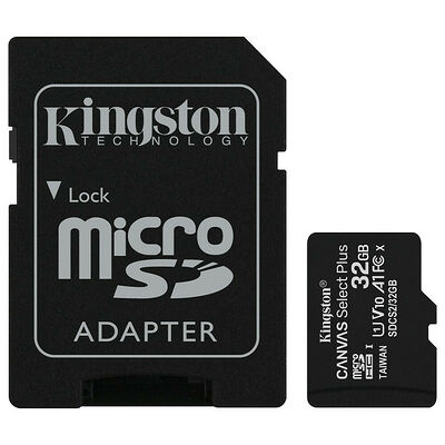 Kingston Canvas Select Plus - Micro SDHC - UHS-I V10 A1 -  32 Go