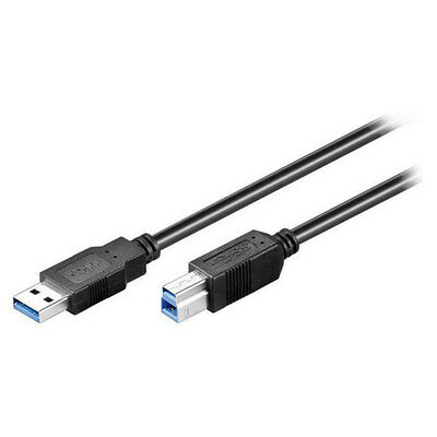 Câble adaptateur USB 3.0 Type A / USB 3.0 Type B - 3 mètres - Noir