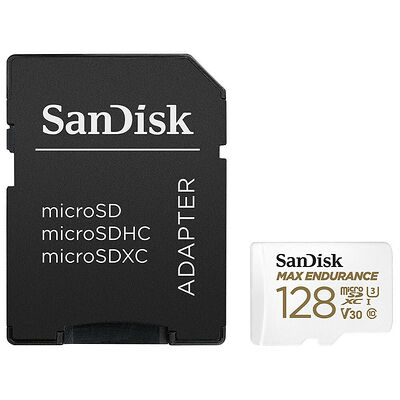 SanDisk Max Endurance - Micro SDXC - UHS-I V30 - 128 Go