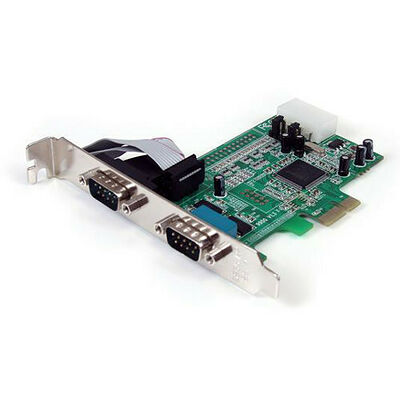 Carte contrôleur Série - PCI-Express - 2 ports - Startech