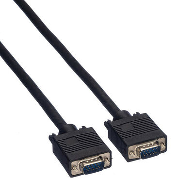 Câble VGA HD15 M/M Noir - 1.80 mètre