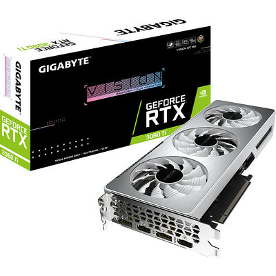 Gigabyte GeForce RTX 3060 Ti VISION OC Rev 2.0 (LHR)