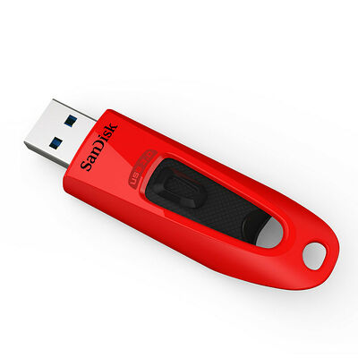Clé USB 3.0 Sandisk Ultra 32 Go (rouge)
