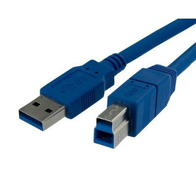 Câble USB 3.0 Type A / USB 3.0 Type B - 1 mètre - Bleu - Startech