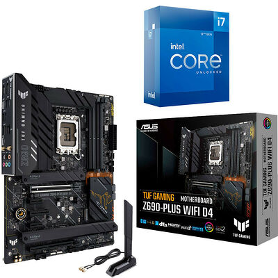 Duo Intel Core i7-12700K (3.6 GHz) + ASUS TUF GAMING Z690-PLUS WIFI DDR4