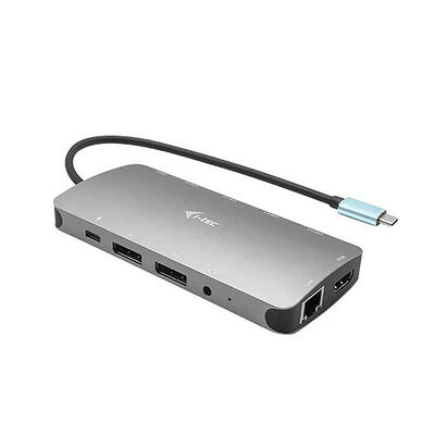 i-tec USB-C Metal Nano Dock 3x - 2 x DP + 1 x HDMI + 1 x Power Delivery 100W