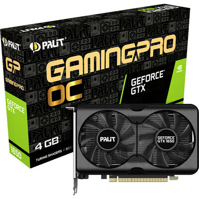 Palit GeForce GTX 1650 GamingPro OC GDDR6 (Rev. 2.0)
