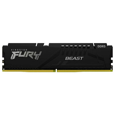 DDR5 Kingston Fury Beast Black - 8 Go 4800 MHz - CAS 38