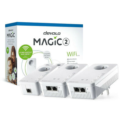 Pack de 3 adaptateurs Devolo Magic 2 WiFi Next Multiroom Kit
