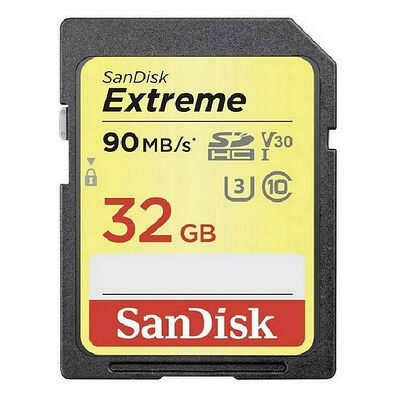 SanDisk Extreme - SDHC - UHS-1 V30 - 32 Go