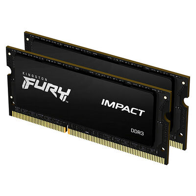 SO-DIMM DDR3 Kingston Fury Impact - 16 Go (2 x 8 Go) 1600 MHz - CAS 9