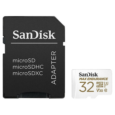 SanDisk Max Endurance - Micro SDHC - UHS-I V30 - 32 Go