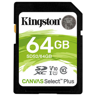 Kingston Canvas Select Plus - SDXC - UHS-I U1 - 64 Go