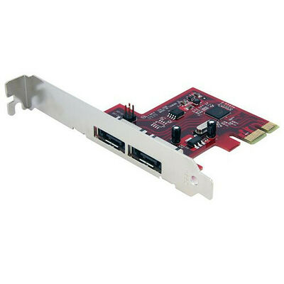 Carte contrôleur eSATA - 2 ports - PCI-Express - Startech