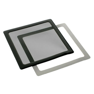 Filtre à poussière magnétique carré - Noir/Noir - 200 mm
