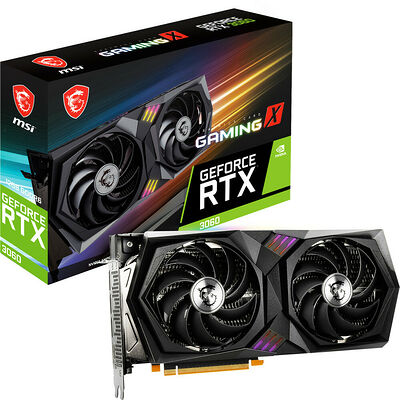 MSI GeForce RTX 3060 GAMING X (12 Go) (LHR)