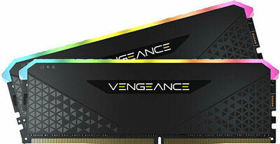 DDR4 Corsair Vengeance RGB RS Noir - 64 Go (2 x 32 Go) 3200 MHz - CAS 16 (image:2)