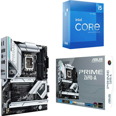Duo Intel Core i5-12600K (3.7 GHz) + Asus PRIME Z690-A
