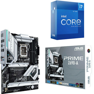 Duo Intel Core i7-12700K (3.6 GHz) + Asus PRIME Z690-A
