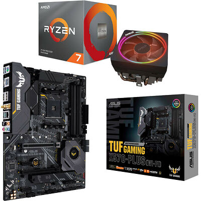 AMD Ryzen 7 3800X (3.9 GHz) + Asus TUF X570 PLUS GAMING WIFI