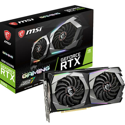 MSI GeForce RTX 2060 GAMING, 6 Go