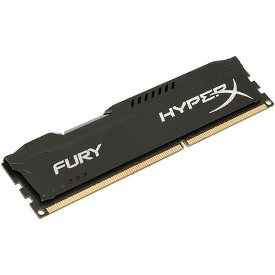 DDR3 HyperX Fury Black - 8 Go 1600 MHz - CAS 10