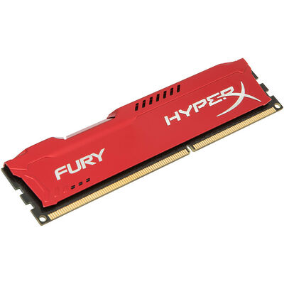 DDR3 HyperX Fury Red - 4 Go 1600 MHz - CAS 10