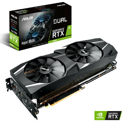 Asus GeForce RTX 2080 DUAL A8G, 8 Go