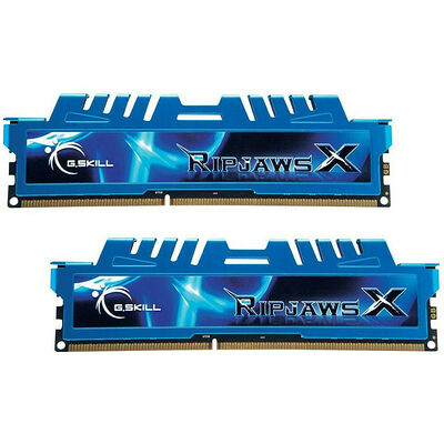DDR3 G.Skill Ripjaws X, Bleu, 2 x 4 Go, 2133 MHz, CAS 10