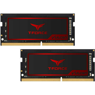 SO-DIMM DDR4 T-FORCE Vulcan - 32 Go (2 x 16 Go) 2666 MHz - CAS 18