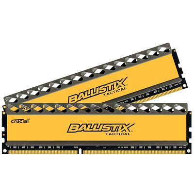 DDR3 Ballistix Tactical, 8 Go (2 x 4 Go), 1866 MHz, CAS 9