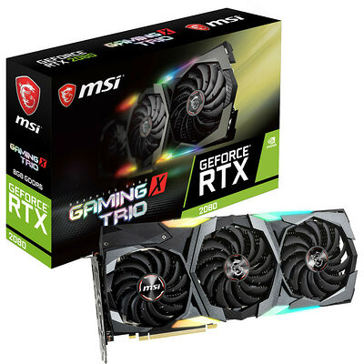 MSI GeForce RTX 2080 GAMING X TRIO, 8 Go