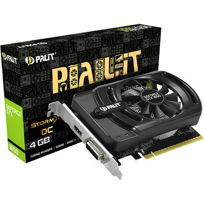 Palit GeForce GTX 1650 StormX OC, 4 Go