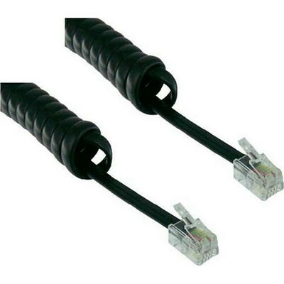 Câble RJ9 - Noir - 30 cm