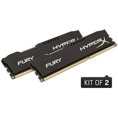 DDR3 HyperX Fury Black - 8 Go (2 x 4 Go) 1333 MHz - CAS 9