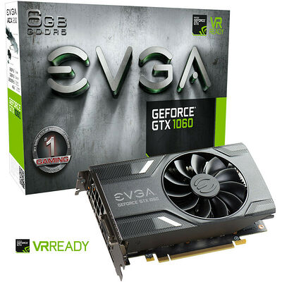 EVGA GeForce GTX 1060 GAMING, 6 Go