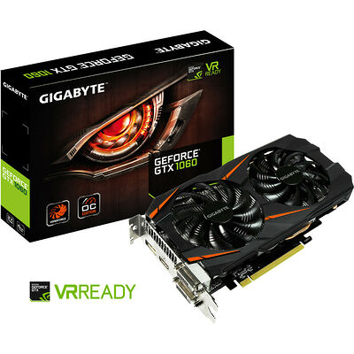 Gigabyte GeForce GTX 1060 WindForce OC, 6 Go